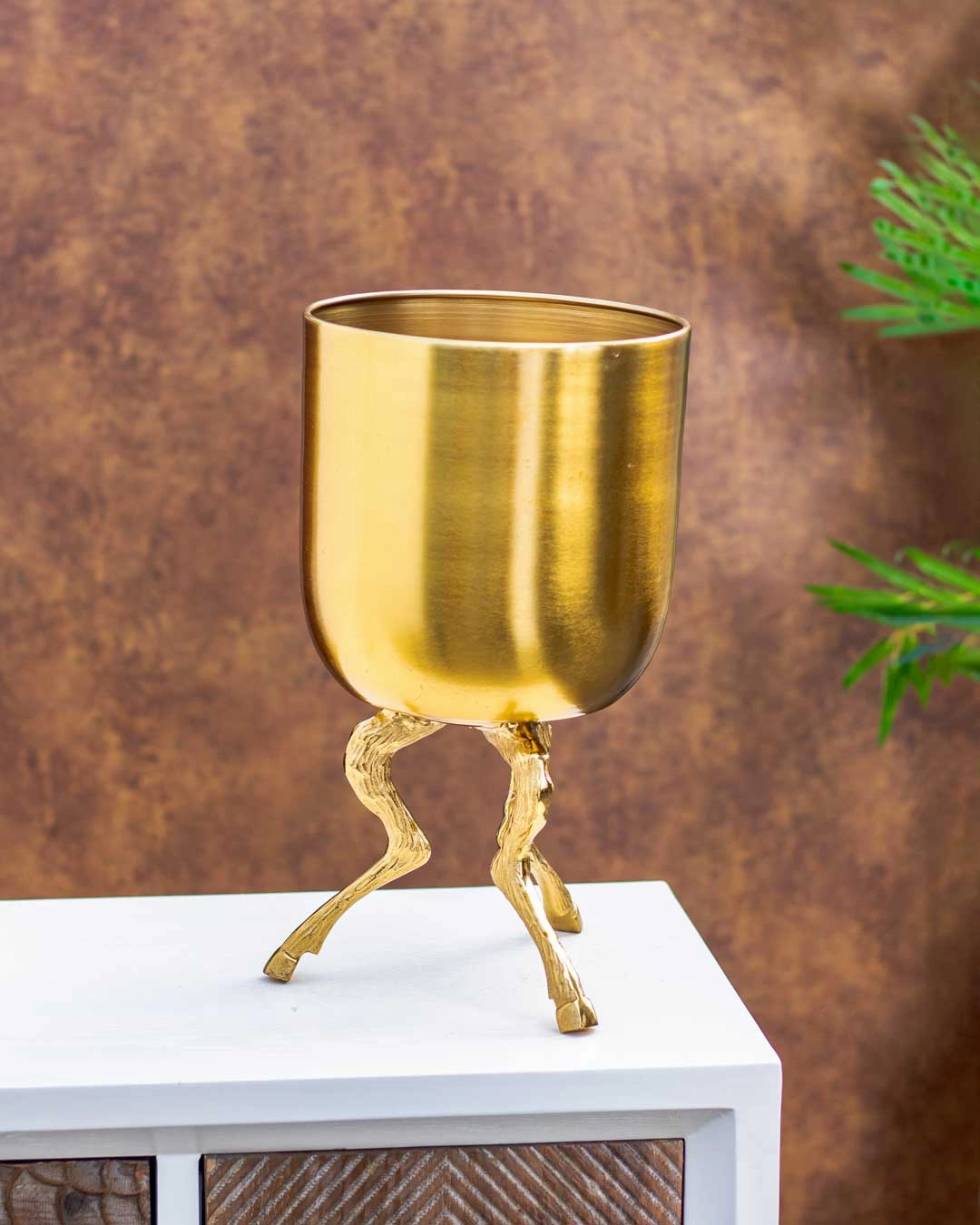 Deer Legged Stand Planter - 13"