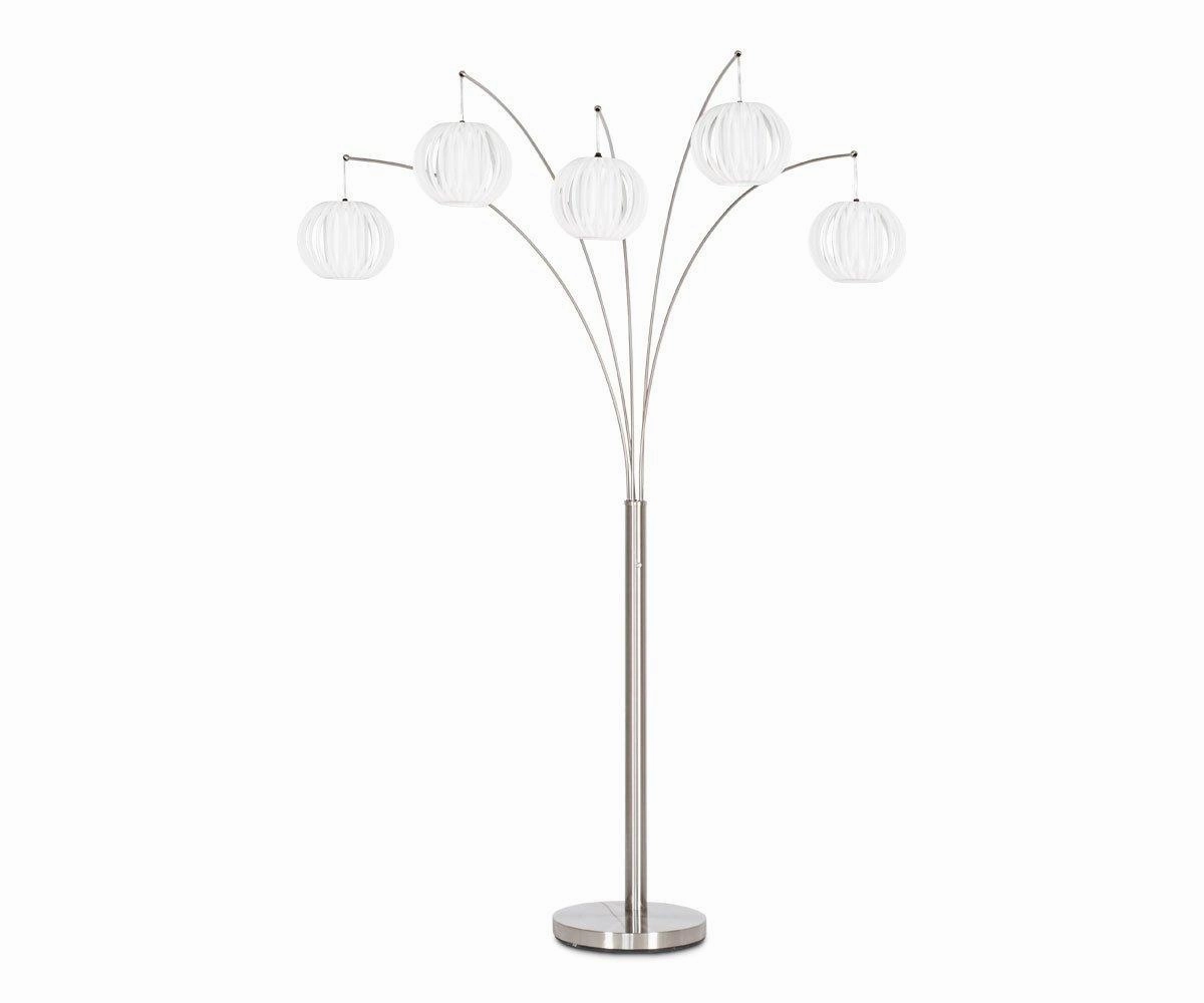 Deion 5-Lite Arch Lampdimmable floor lamp,modern floor lamp for living room