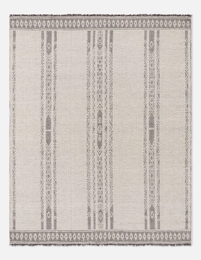 Delgado Handwoven Wool Rugmodern color block patchwork rug