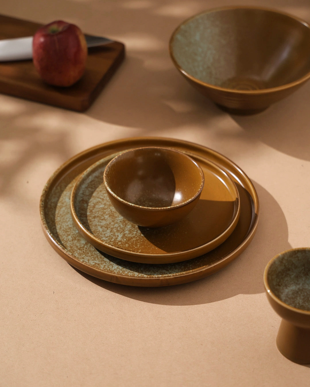 Desert Dune Ceramic Quarter Plate
