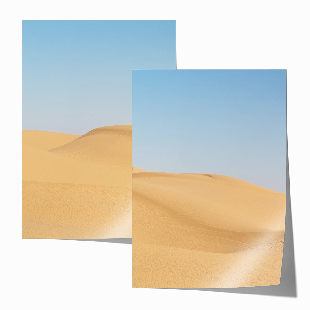 Desert Set Includes Two Prints