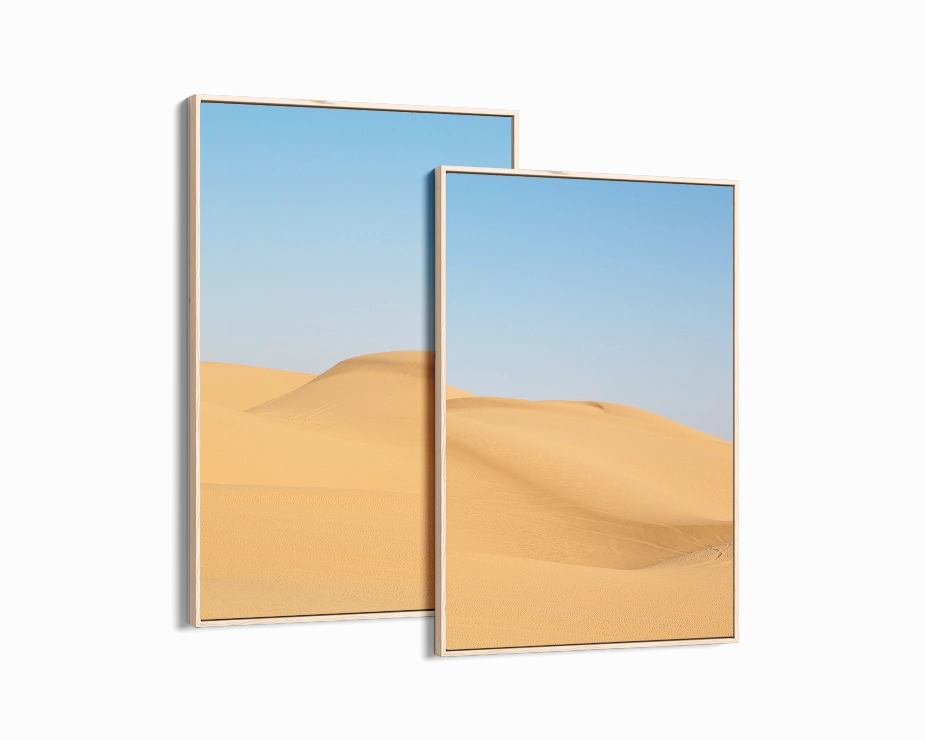 Desert Set Includes Two Prints