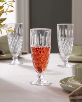 Diamond Cut Drinking Glass - Set of 6modern kitchen decor ,kitchen dinner set ,dinnerware 