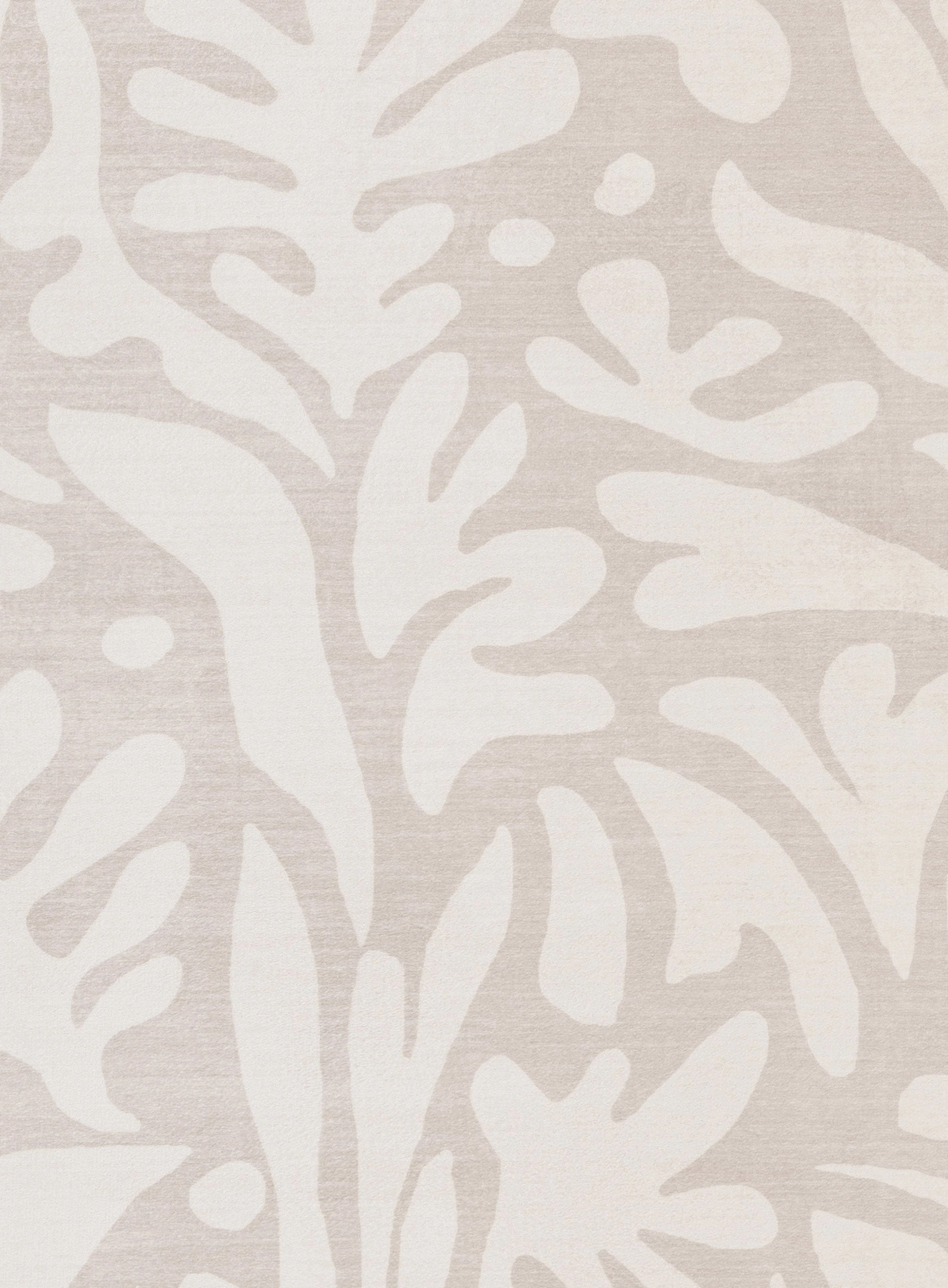 Didi Grey Cream Leaves Rollie Pollie Playmat