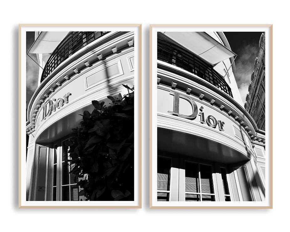Dior Galleria Set INCLUDES TWO PRINTS