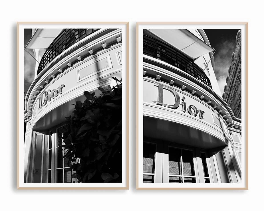 Dior Galleria Set INCLUDES TWO PRINTS