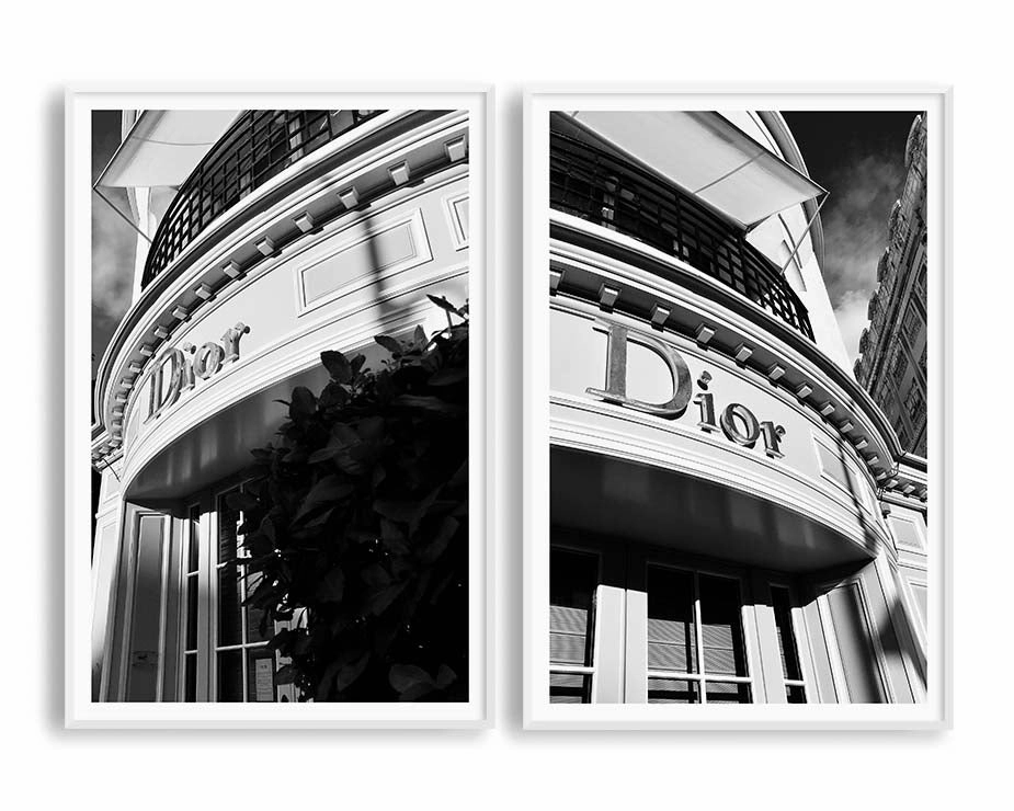 Dior Galleria Set INCLUDES TWO PRINTS