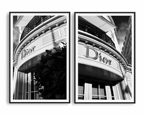 Dior Galleria Set INCLUDES TWO PRINTSnordic style wall decor