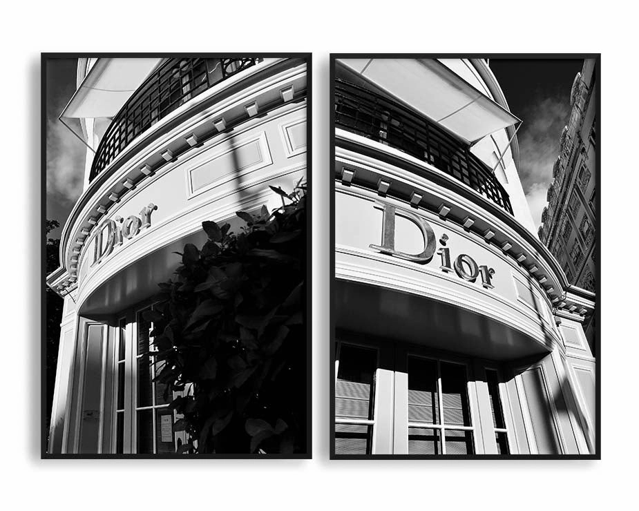 Dior Galleria Set INCLUDES TWO PRINTS
