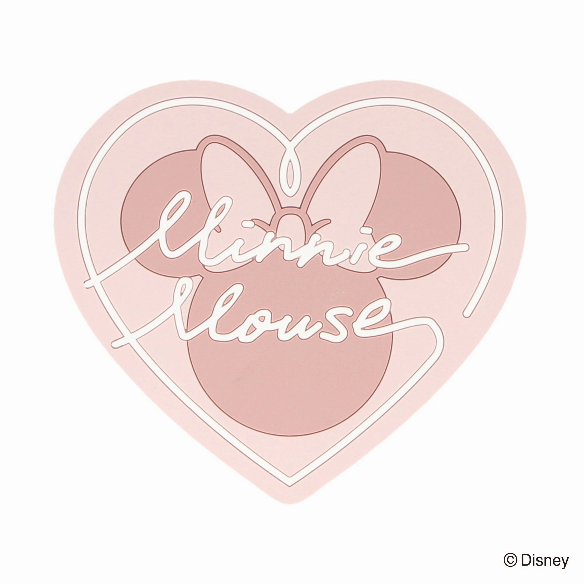 Disney Coaster Minnie Heartwaterproof oil-proof tablecloth