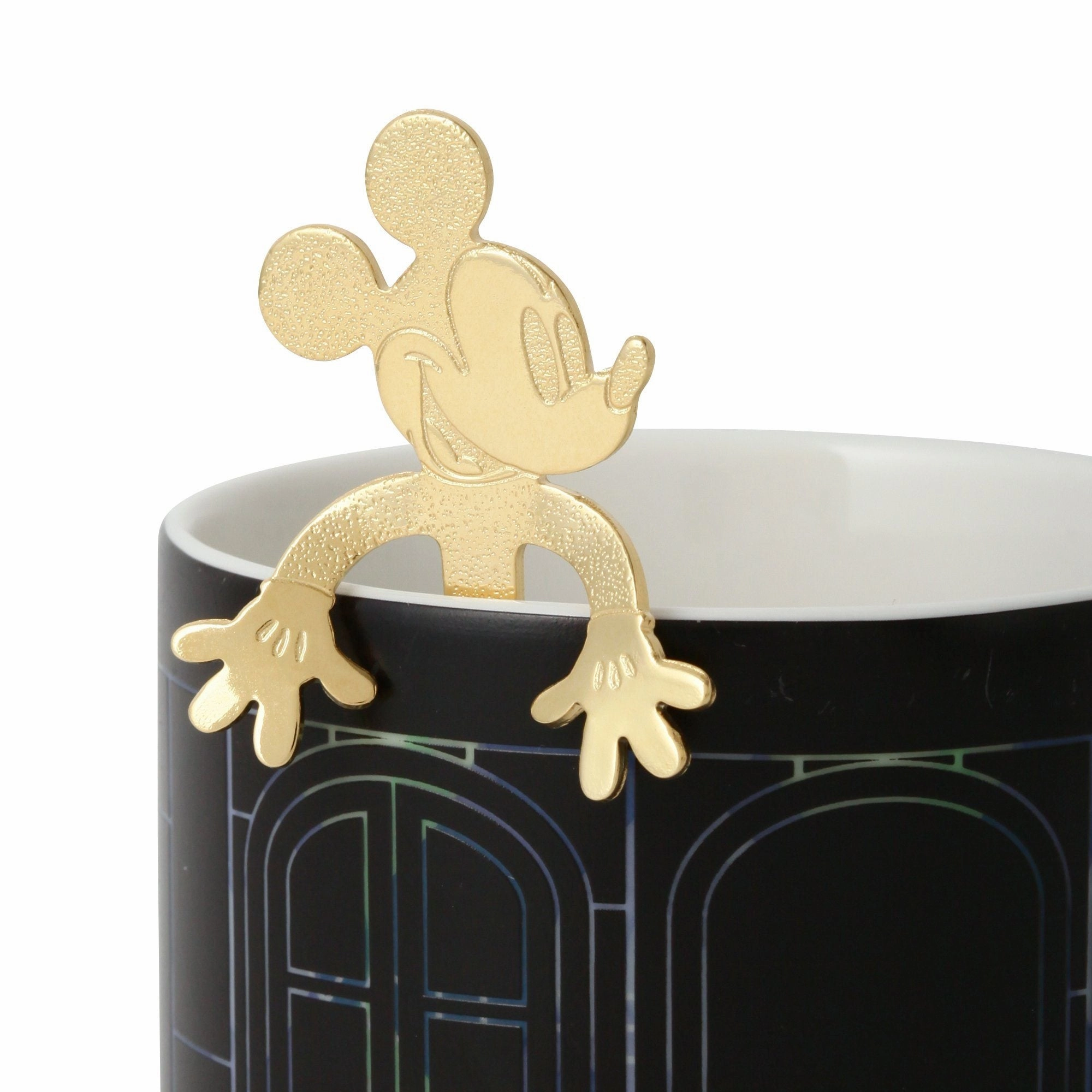 Disney Mickey Coffee Spoon Gold