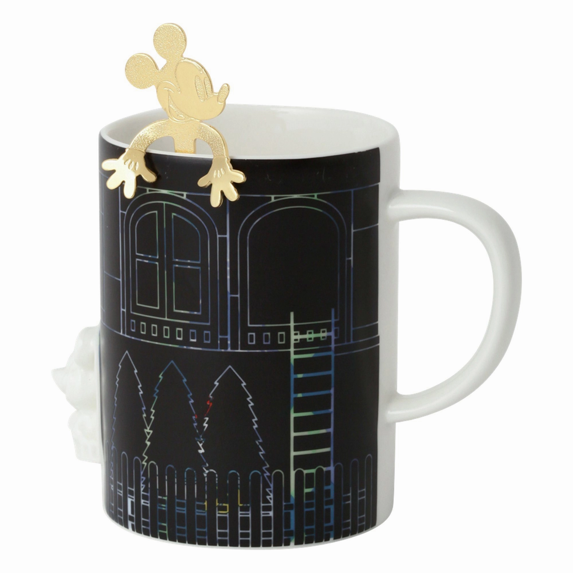 Disney Mickey Coffee Spoon Gold