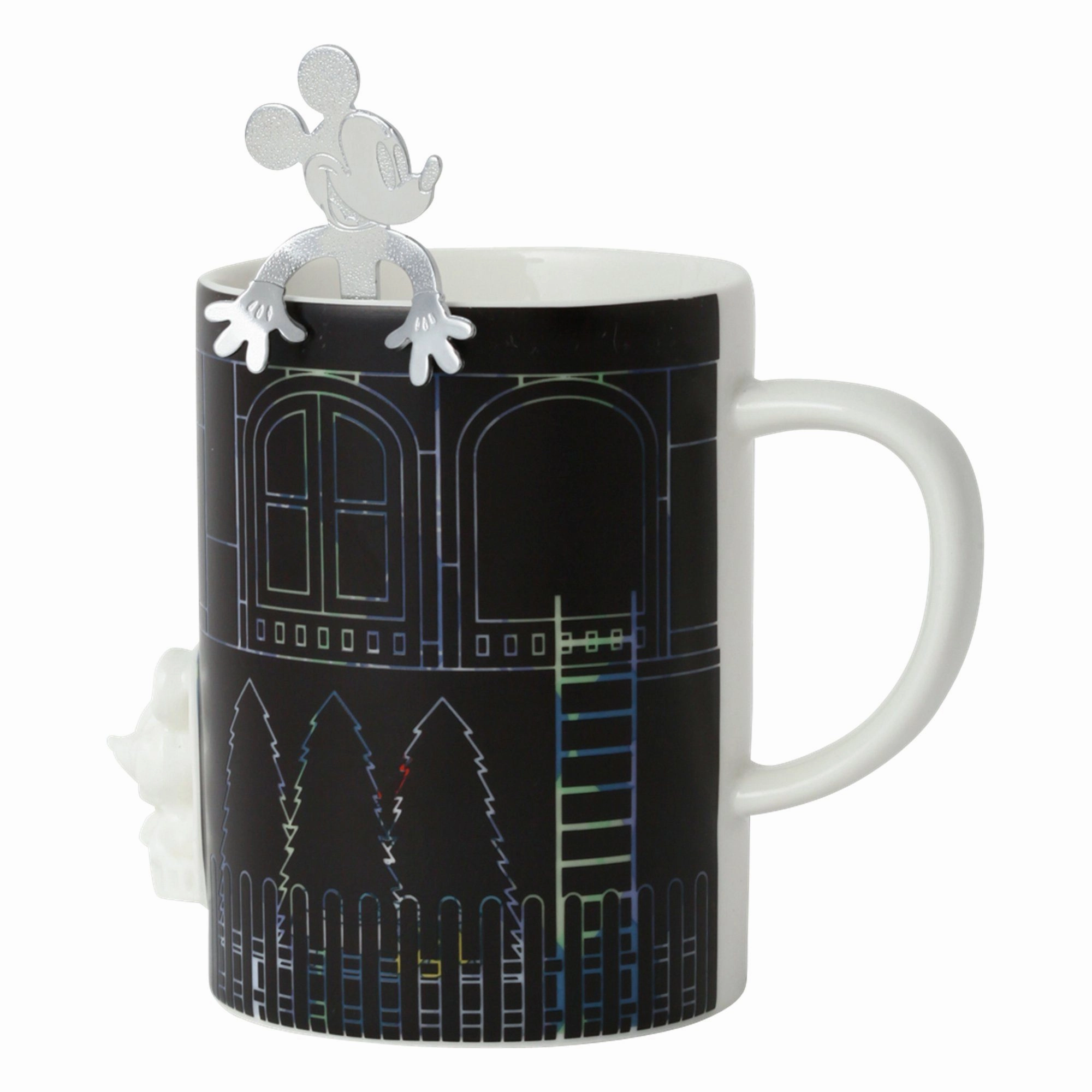 Disney Mickey Coffee Spoon Silver