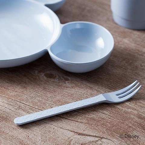Disney Mickey Melamine Fork Blue