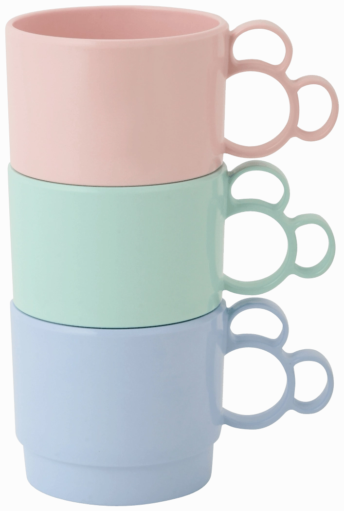 Disney Mickey Melamine Tumbler Pink