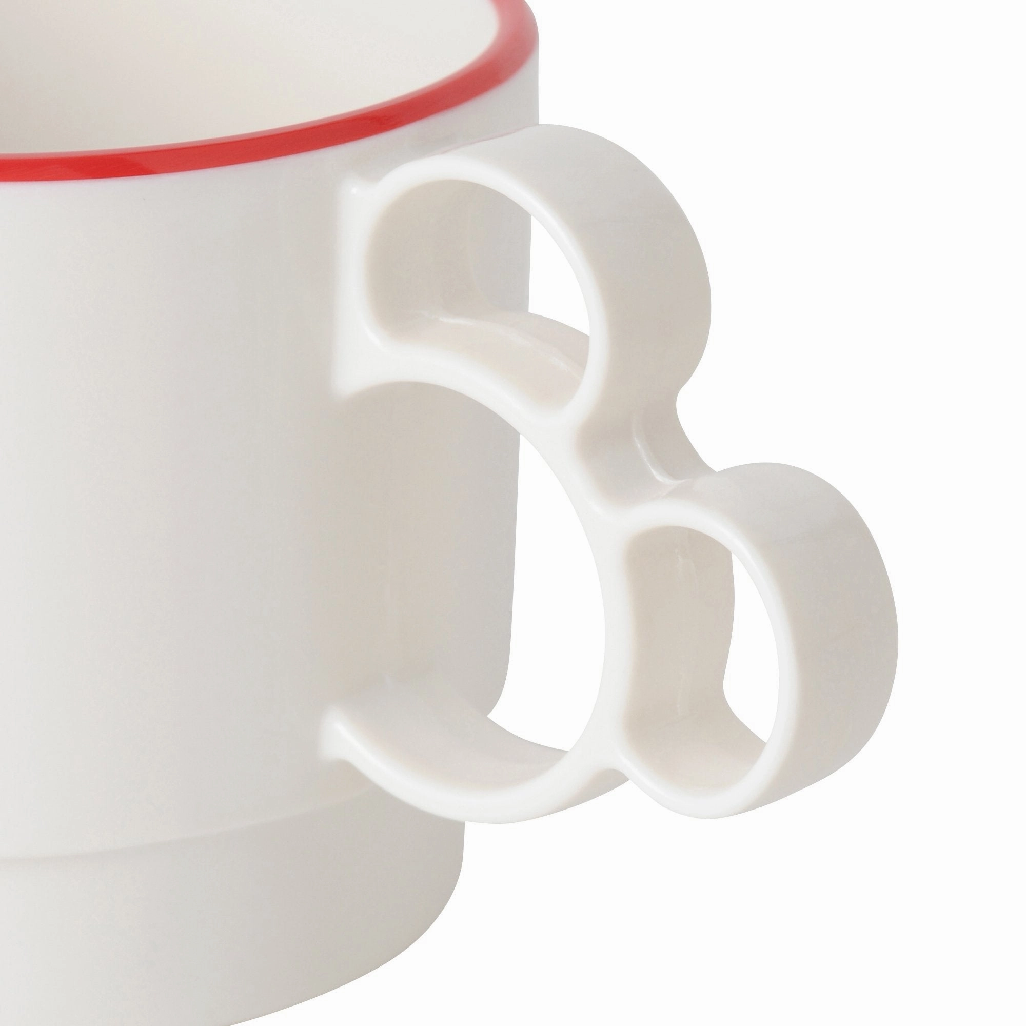 Disney Mickey Melamine Tumbler Rim Red