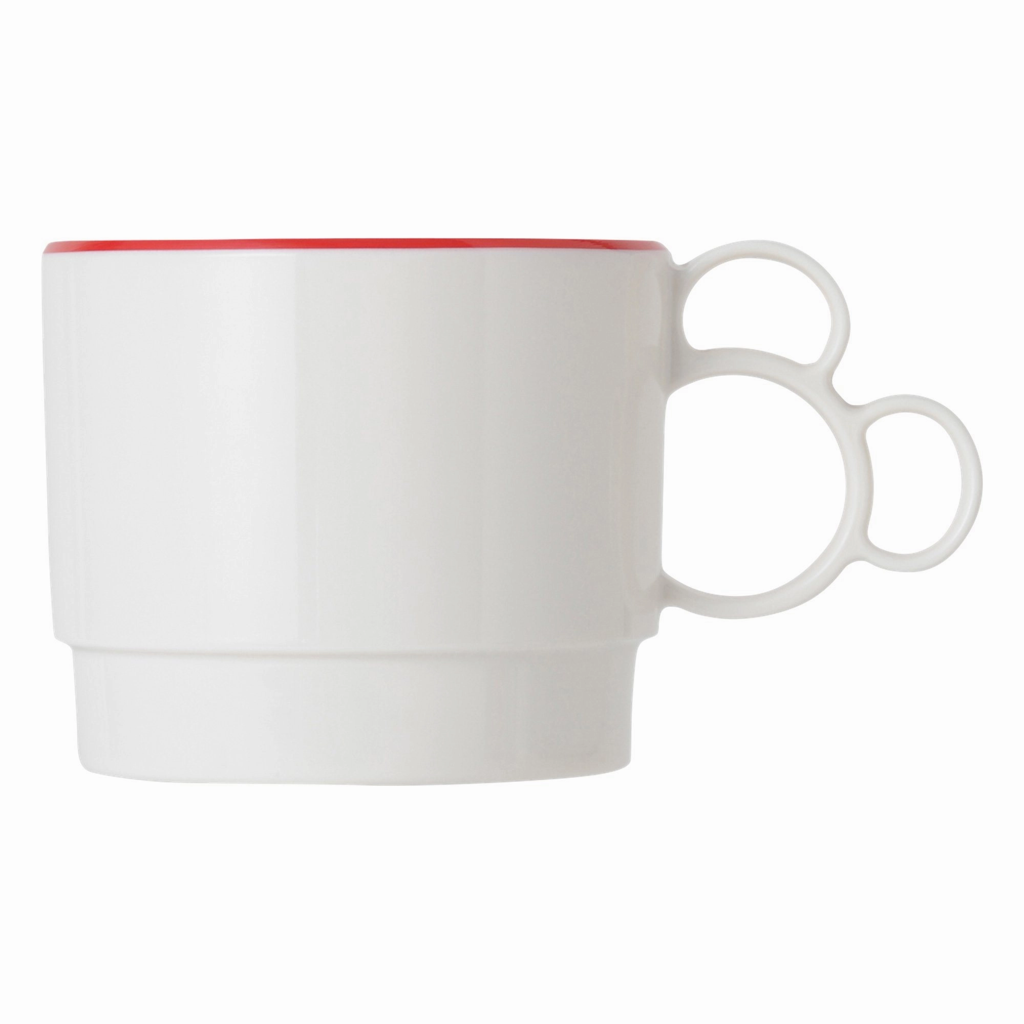 Disney Mickey Melamine Tumbler Rim Red