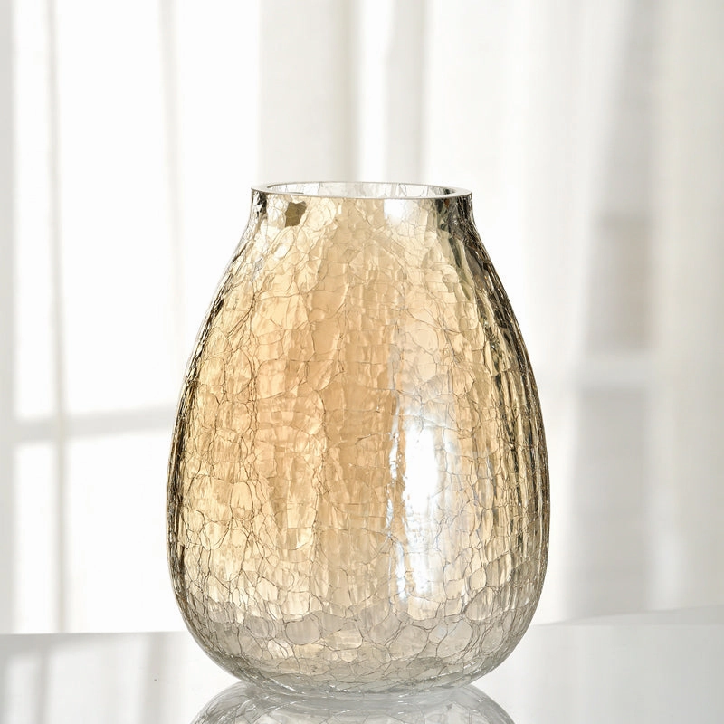 Distressed Look Glass Vases