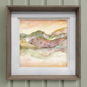 Dorian Framed Print Nut/Saffronhome decor ,wall decor 