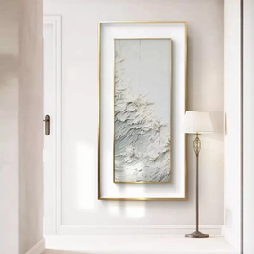 Double Framed Abstract Waves in the Sea Wall Artnordic style wall decor