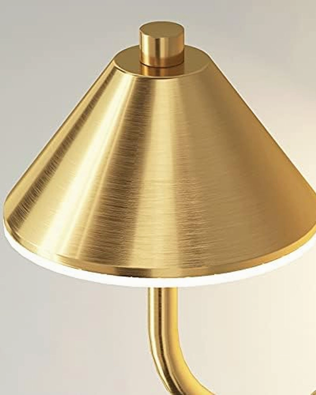 Double Head Golden Mushroom Wall Lamp