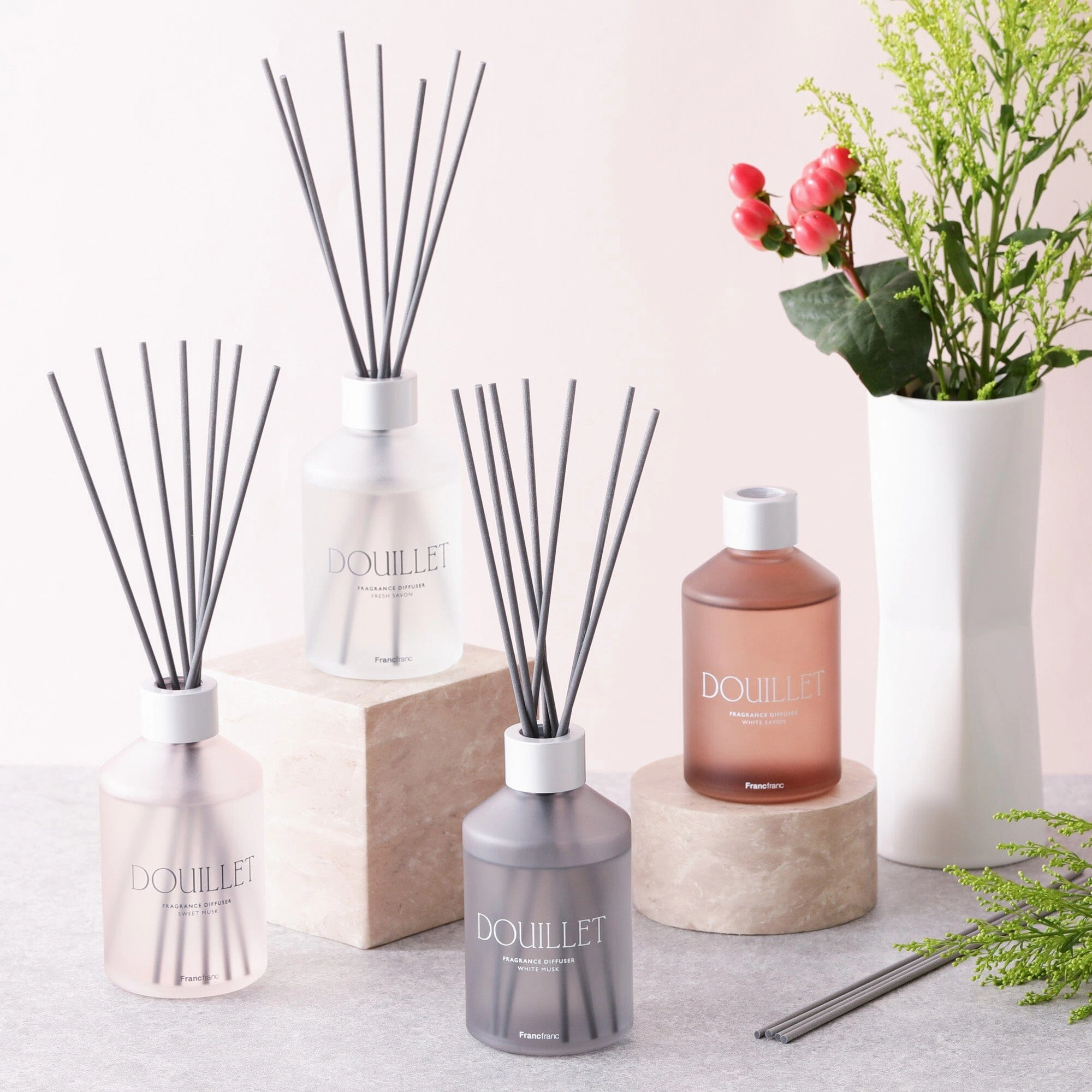 Douillet Fragrance Diffuser Grey (White Musk)