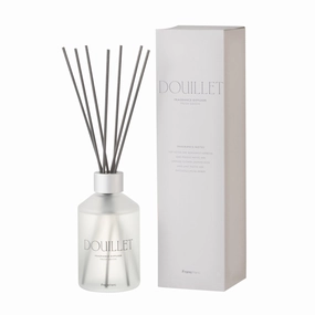 Douillet Fragrance Diffuser White (Fresh Savon)decorative vase ,Modern Ceramic Vase for Home Decoration 