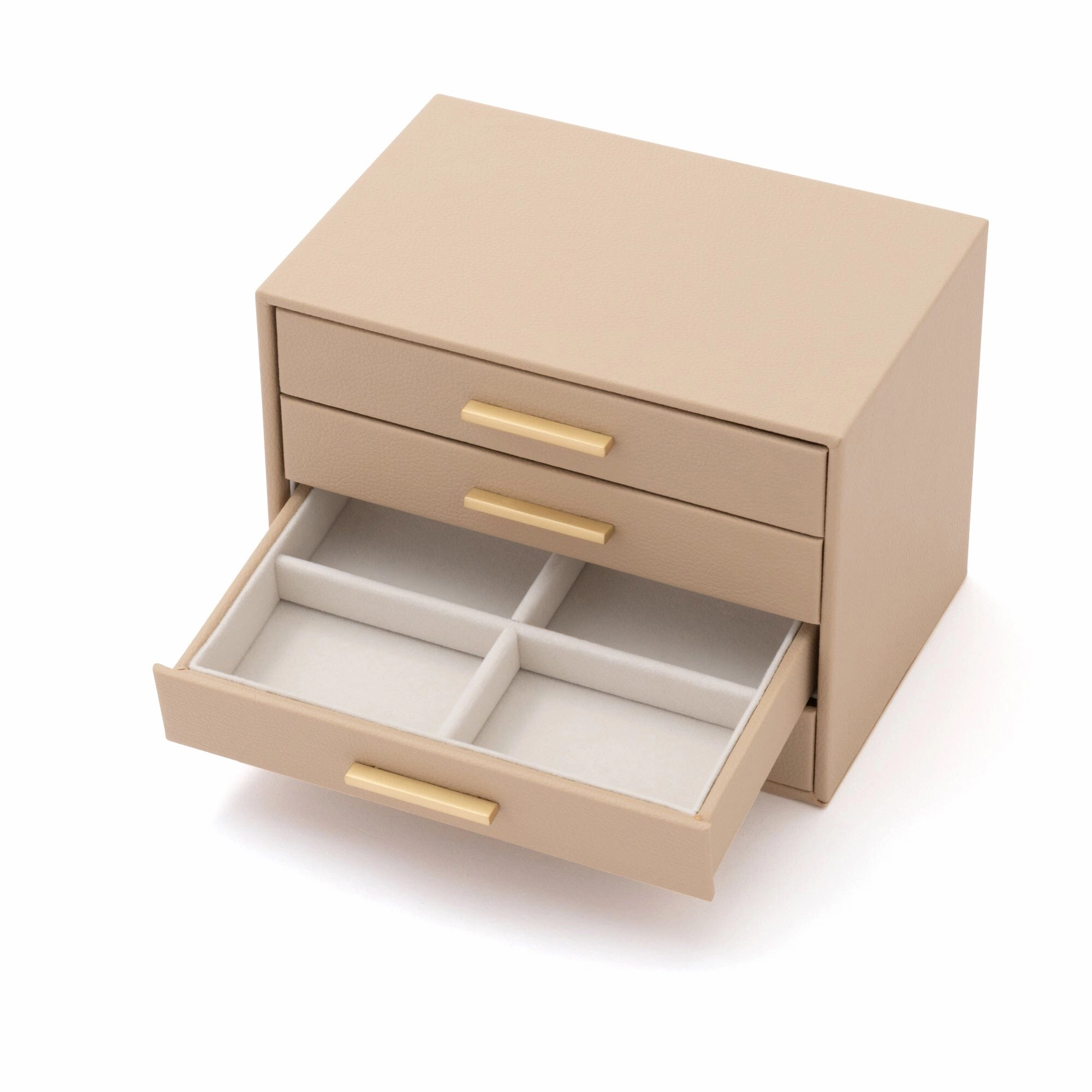 Drawer Jewelry Box 4S  Beige