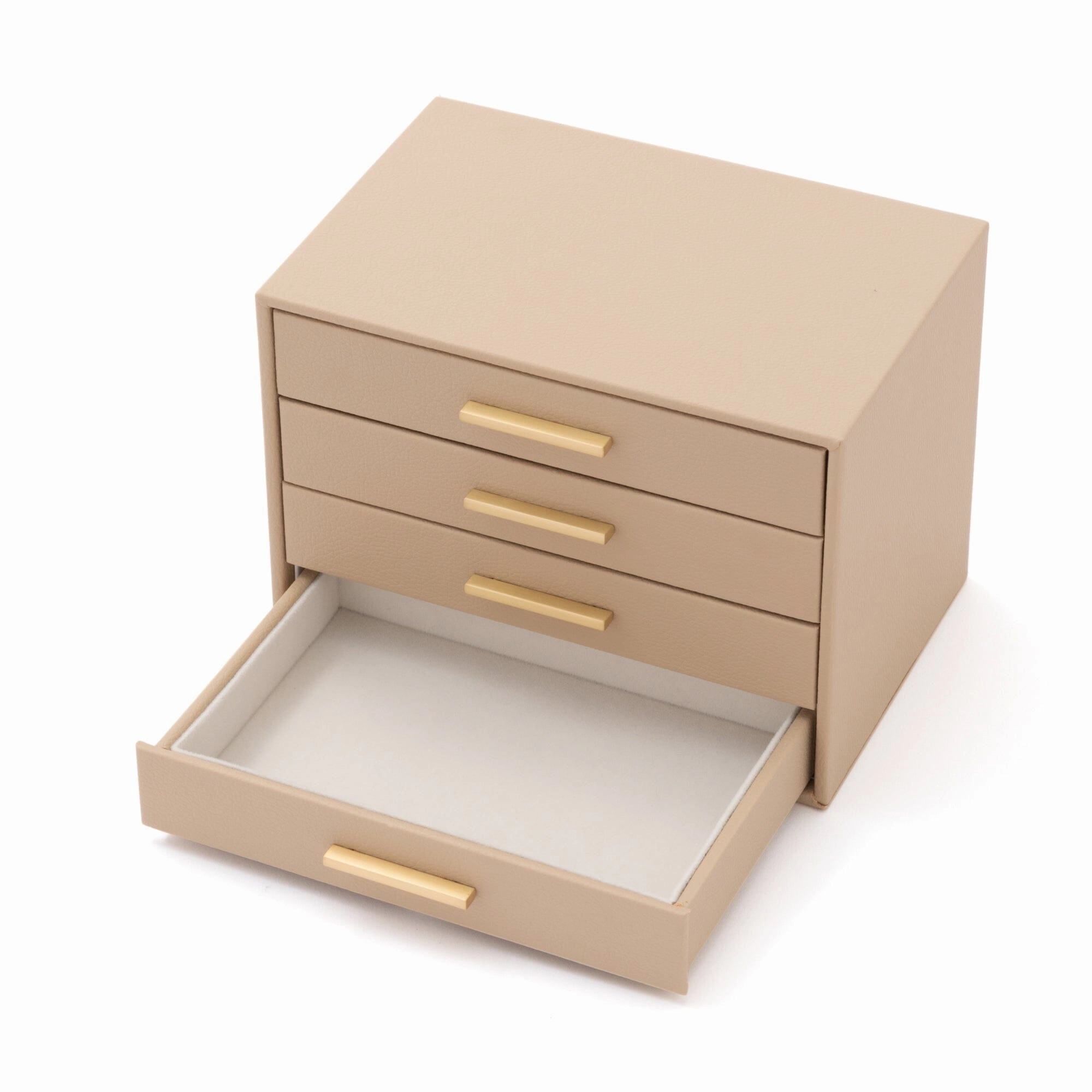 Drawer Jewelry Box 4S  Beige