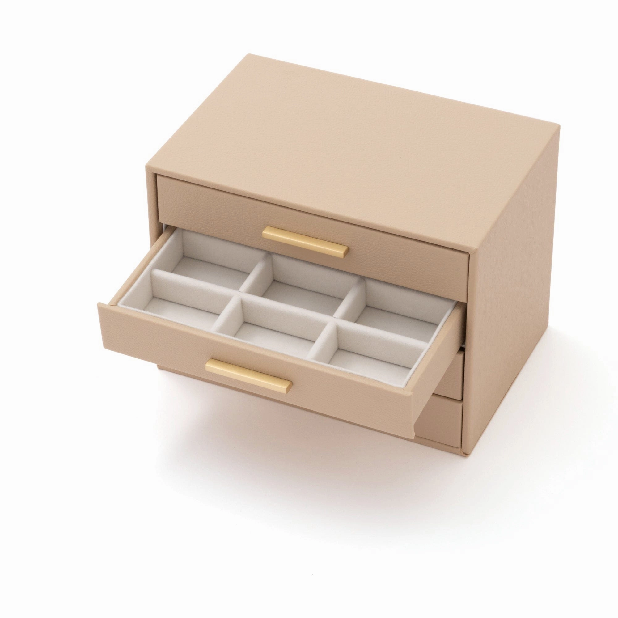Drawer Jewelry Box 4S  Beige