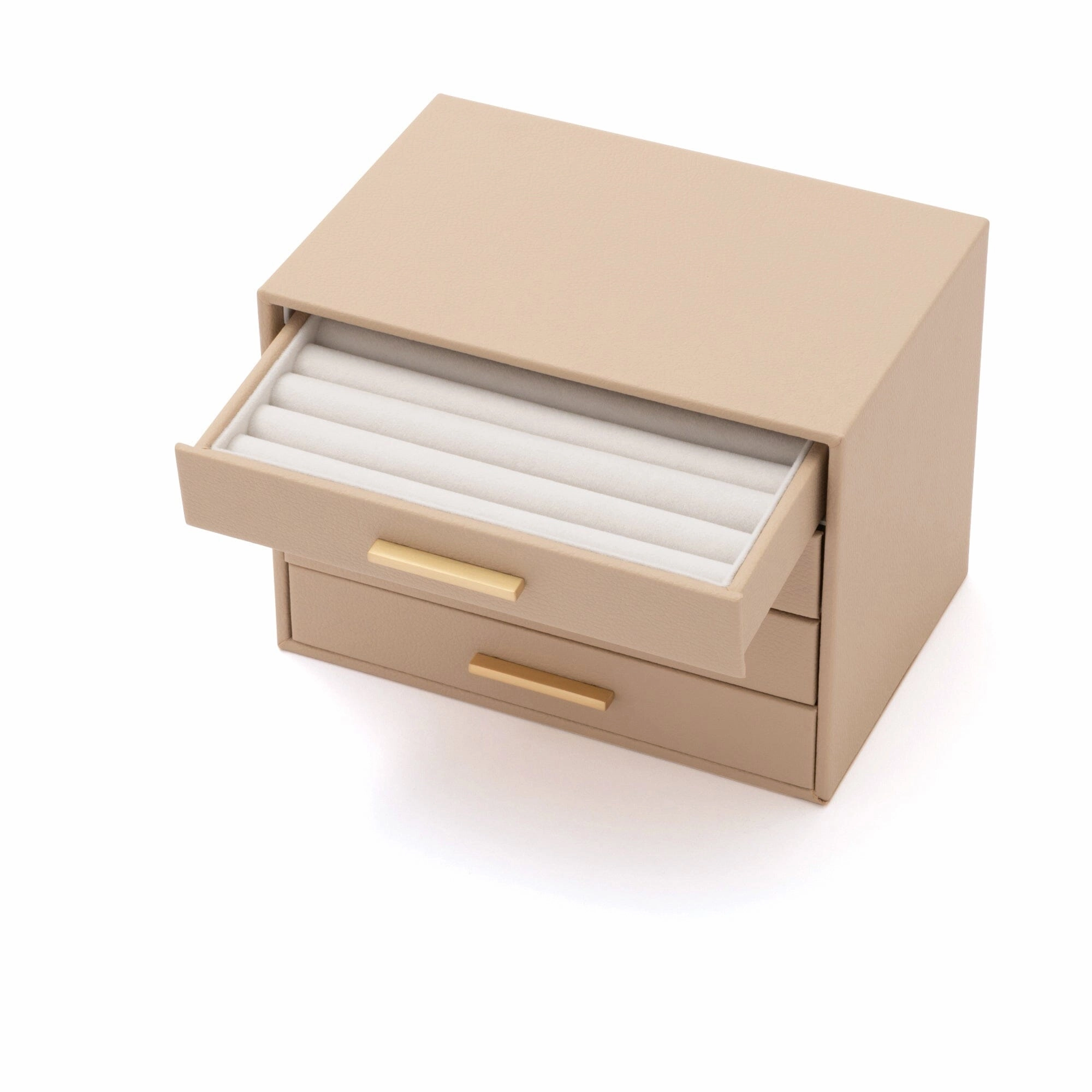 Drawer Jewelry Box 4S  Beige