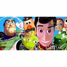Drawing (Toy story set)modern abstract painting decor