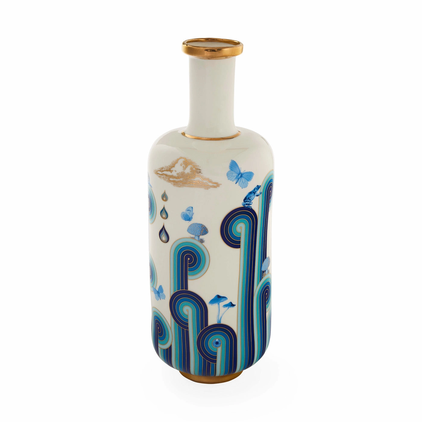 Druggist Tall Bottle Vasehandmade ceramic dinnerware set