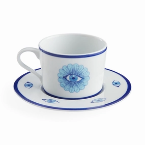 Druggist Teacup & Saucermodern kitchen decor ,kitchen dinner set ,dinnerware 