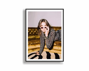 Dua Lipa - High Flash Photographynordic style wall decor