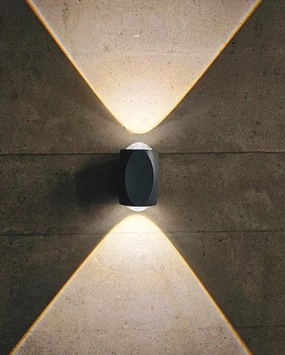 Dual Symmetry Glow LED Wall Lightmodern wall lamp,smart wall lamp