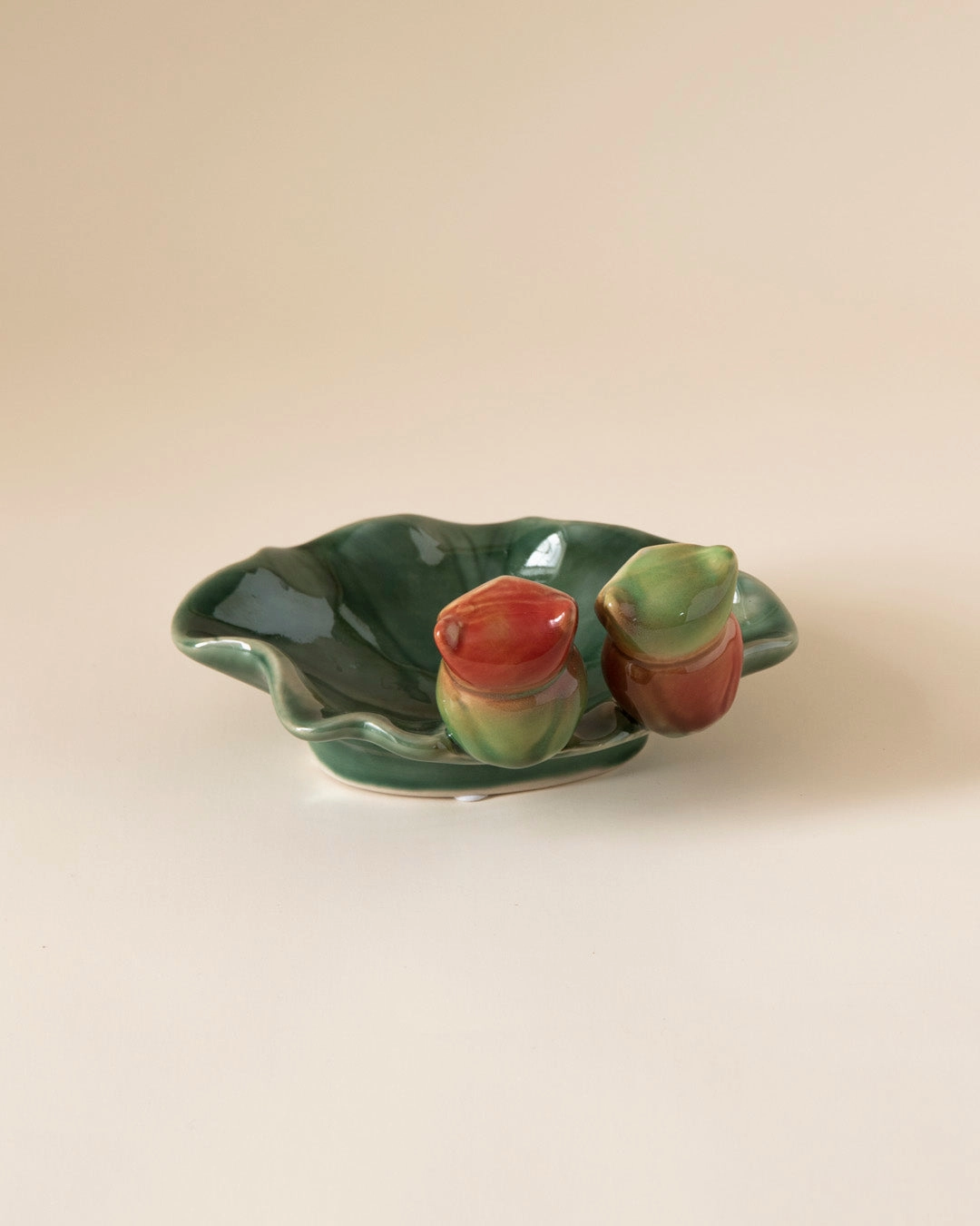 Duo Owl Leaf Mini Platter