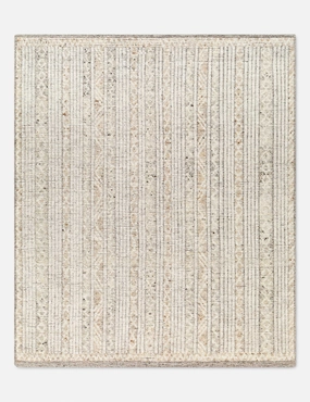Duran Hand-Knotted Wool Rugmodern color block patchwork rug