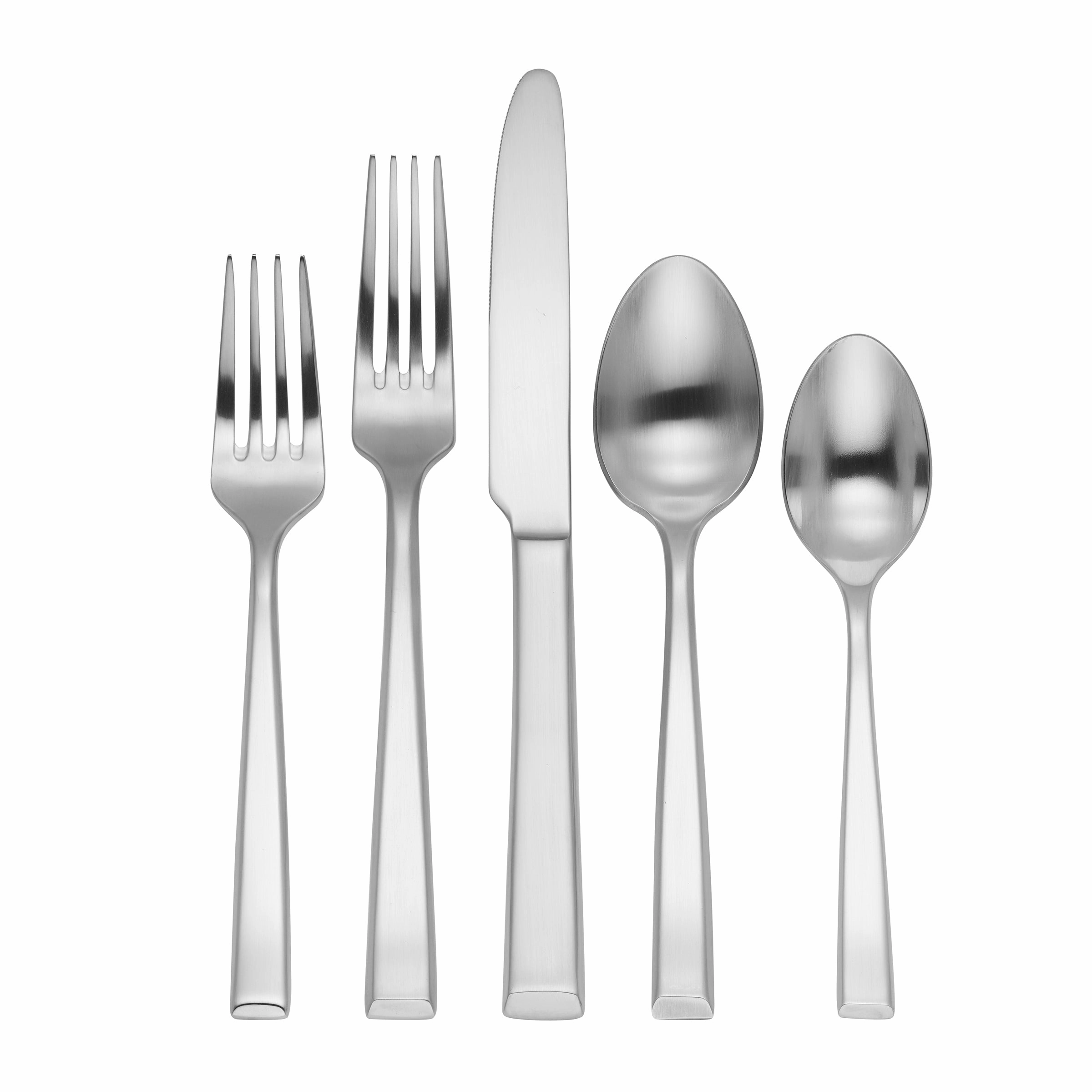 East End Satin 20 Piece Flatware Seteco-friendly bamboo fiber tableware set 