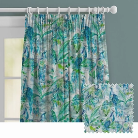 Ebba Printed Made to Measure Curtains Sagehome decor ,wall decor 