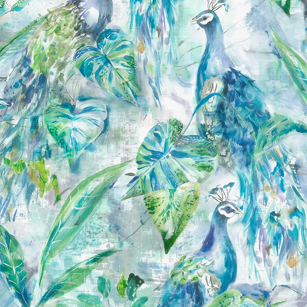 Ebba Printed Made to Measure Curtains Sage