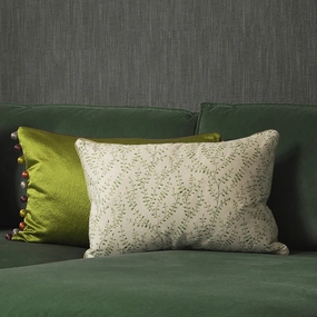 Eden Leaves Printed Cushion Applebedding sets ,throw blankets 