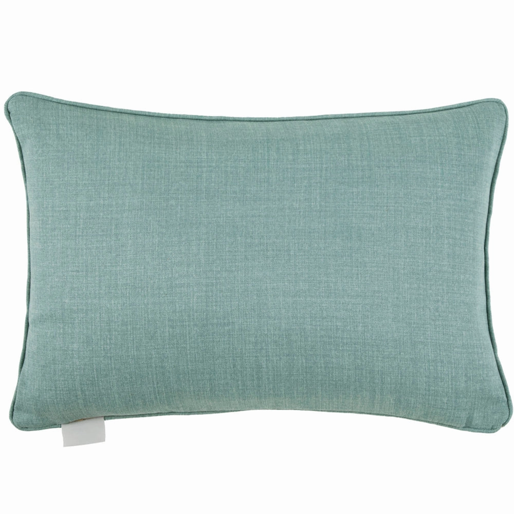 Eden Leaves Printed Cushion Ocean