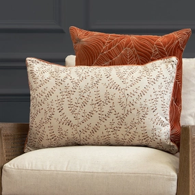 Eden Leaves Printed Cushion Siennabedding sets ,throw blankets 