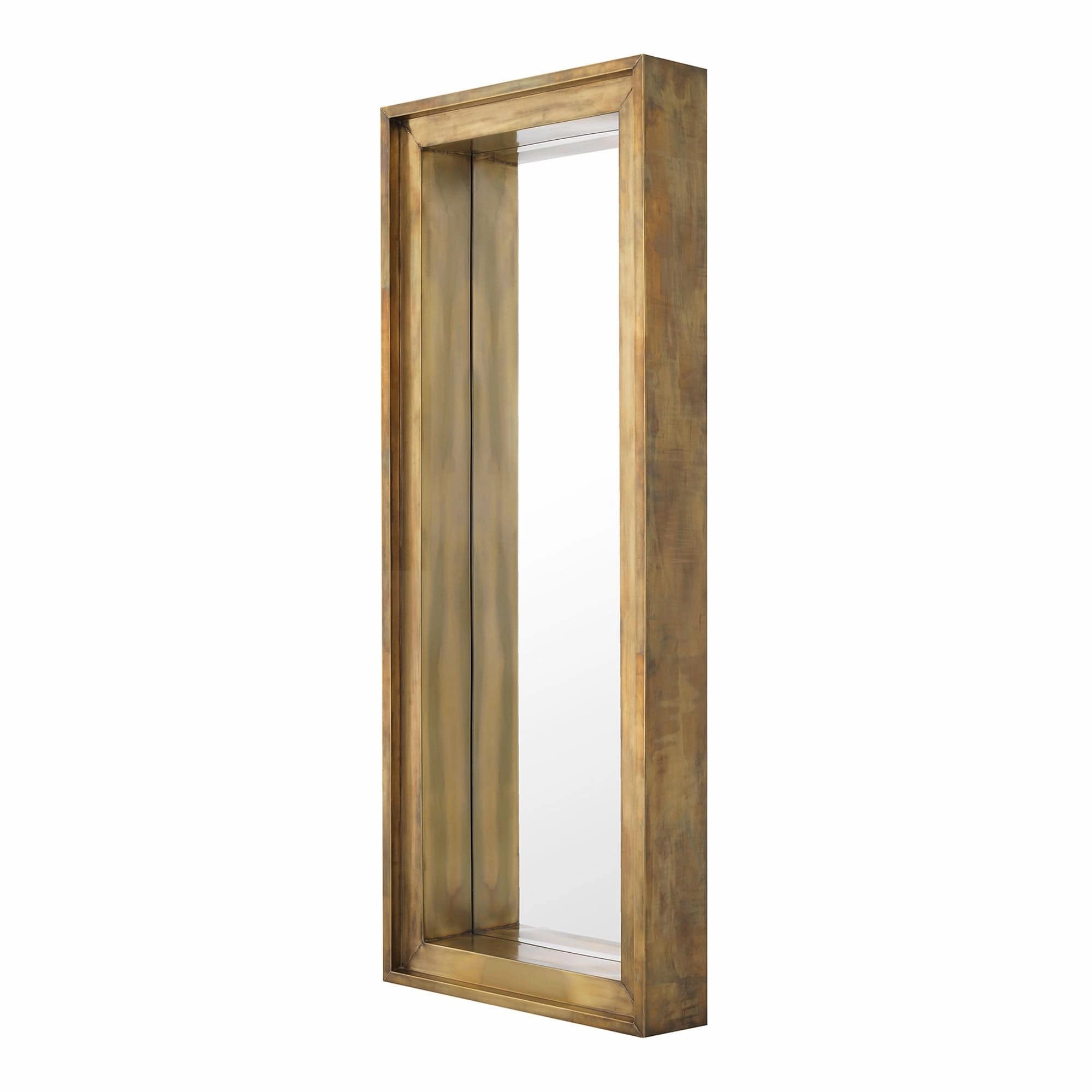 Eichholtz Magenta - Mirror In Vintage Brass Finishwall mounted decorative mirror,full length dressing mirror