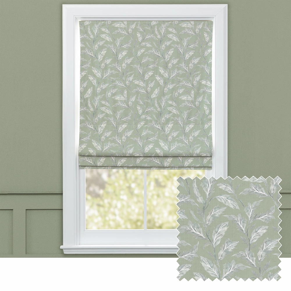 Eildon Printed Cotton Made to Measure Roman Blinds Mosshome decor ,wall decor 