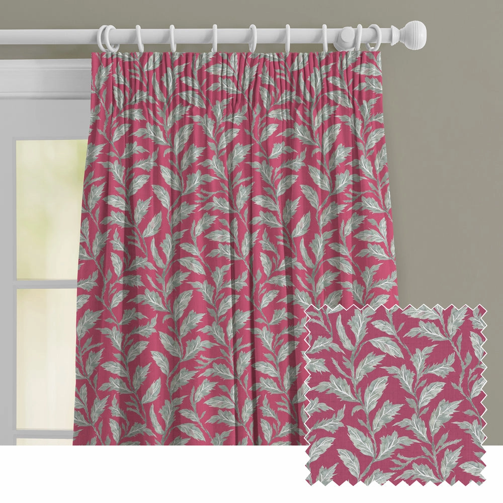 Eildon Printed Made to Measure Curtains Fuchsiabedding sets ,throw blankets 