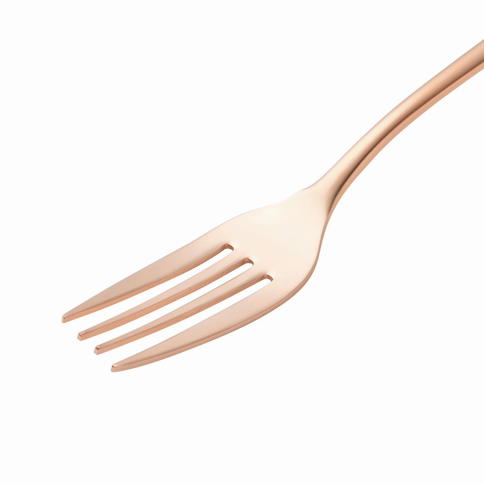 Elegante Dinner Fork Pink Gold