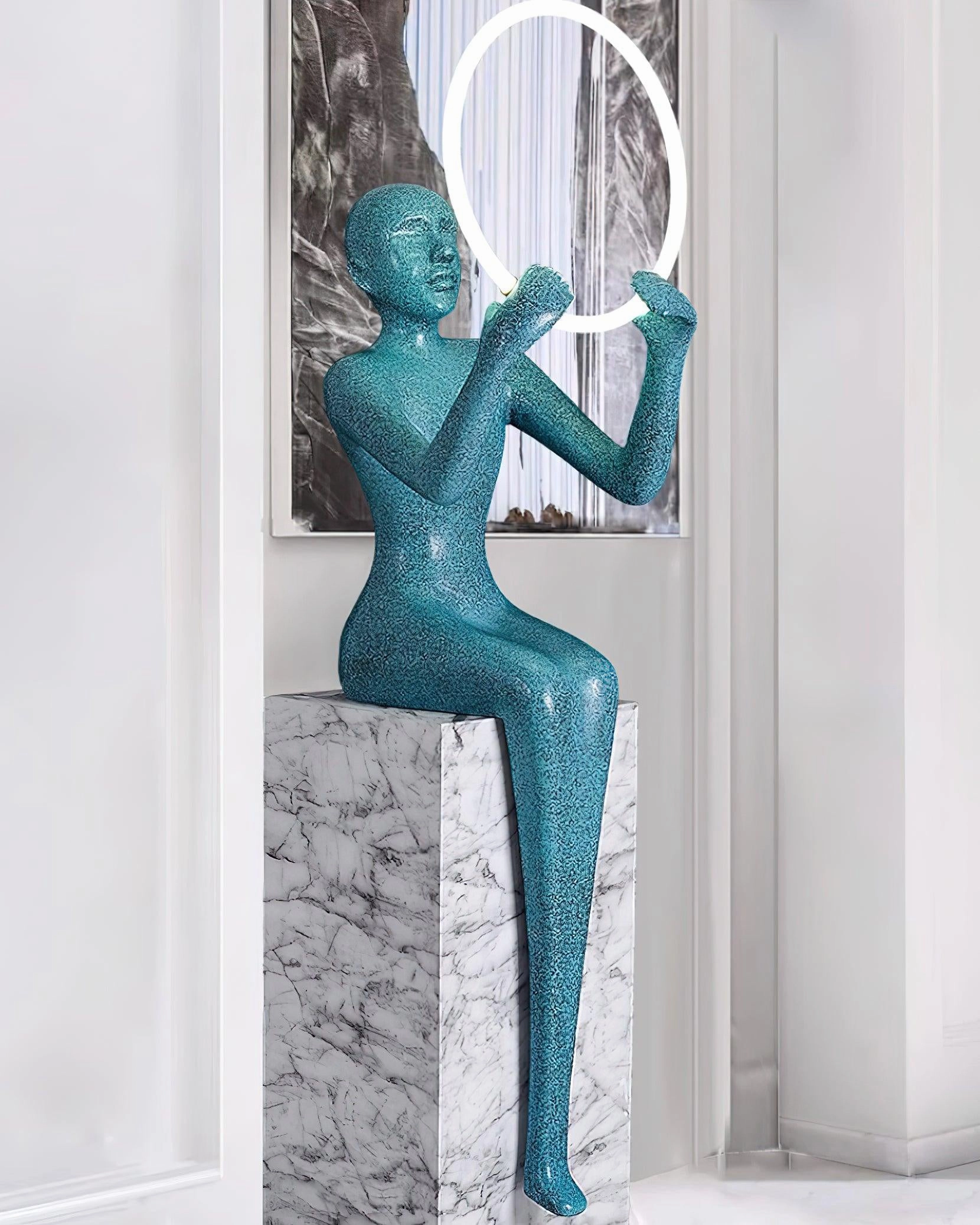 Elena Sculpture Floor Lamp
