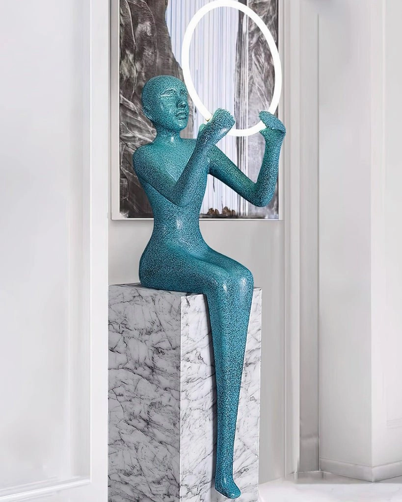 Elena Sculpture Floor Lamp